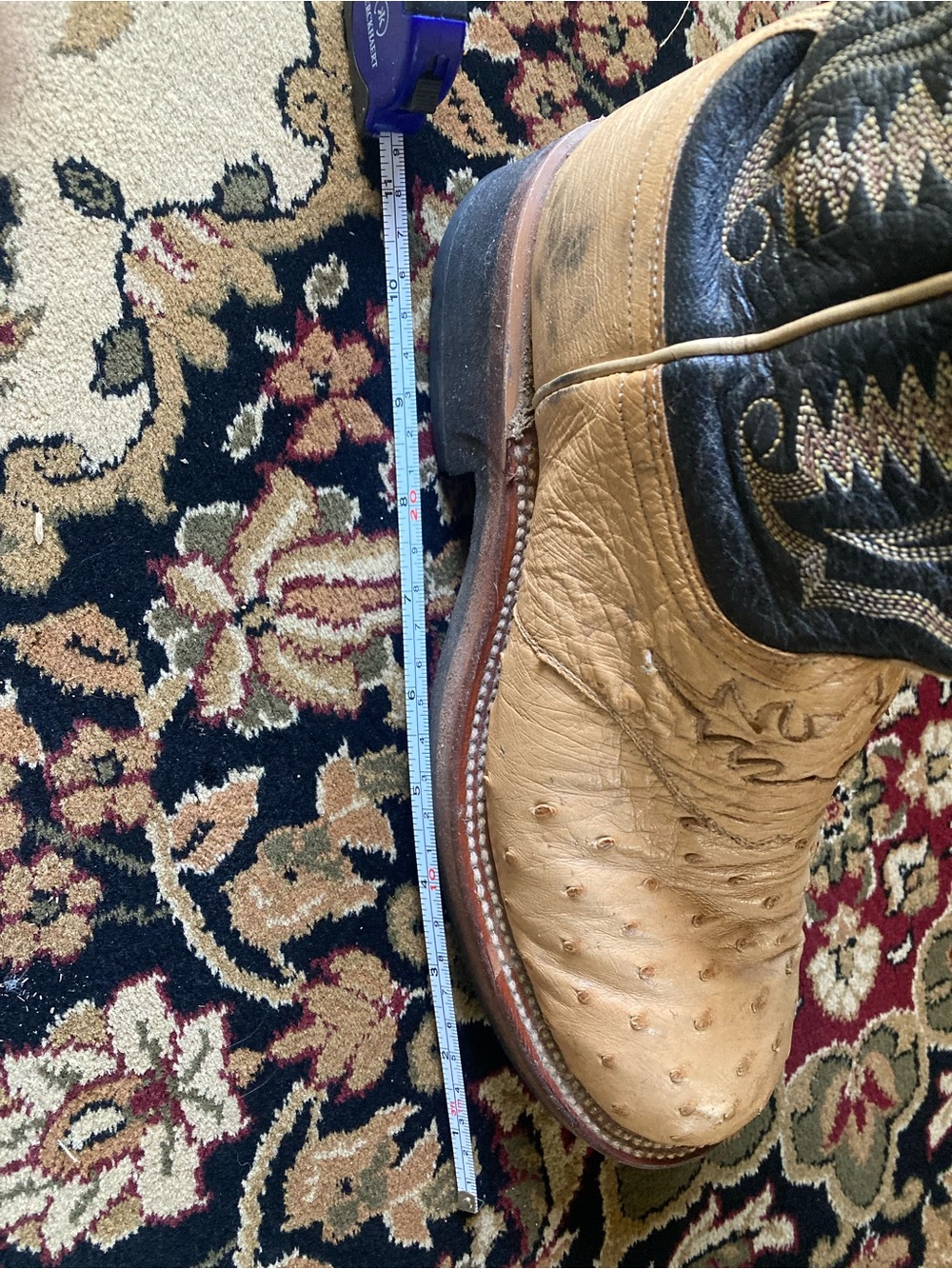 Lucchese Ostrich Boots - Picture 11 of 15